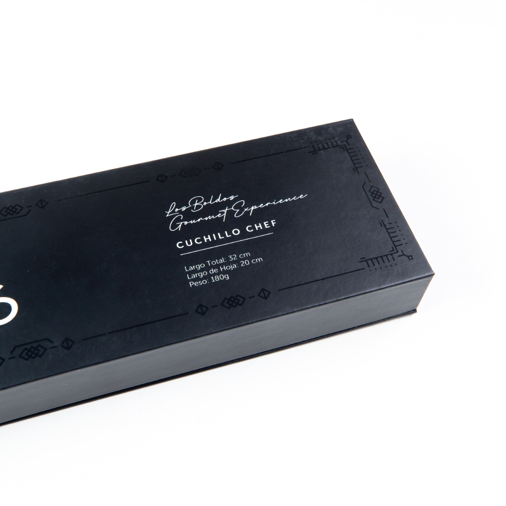 Cuchillo Chef Profesional 20 cm - Acero Inoxidable - Cocina Gourmet