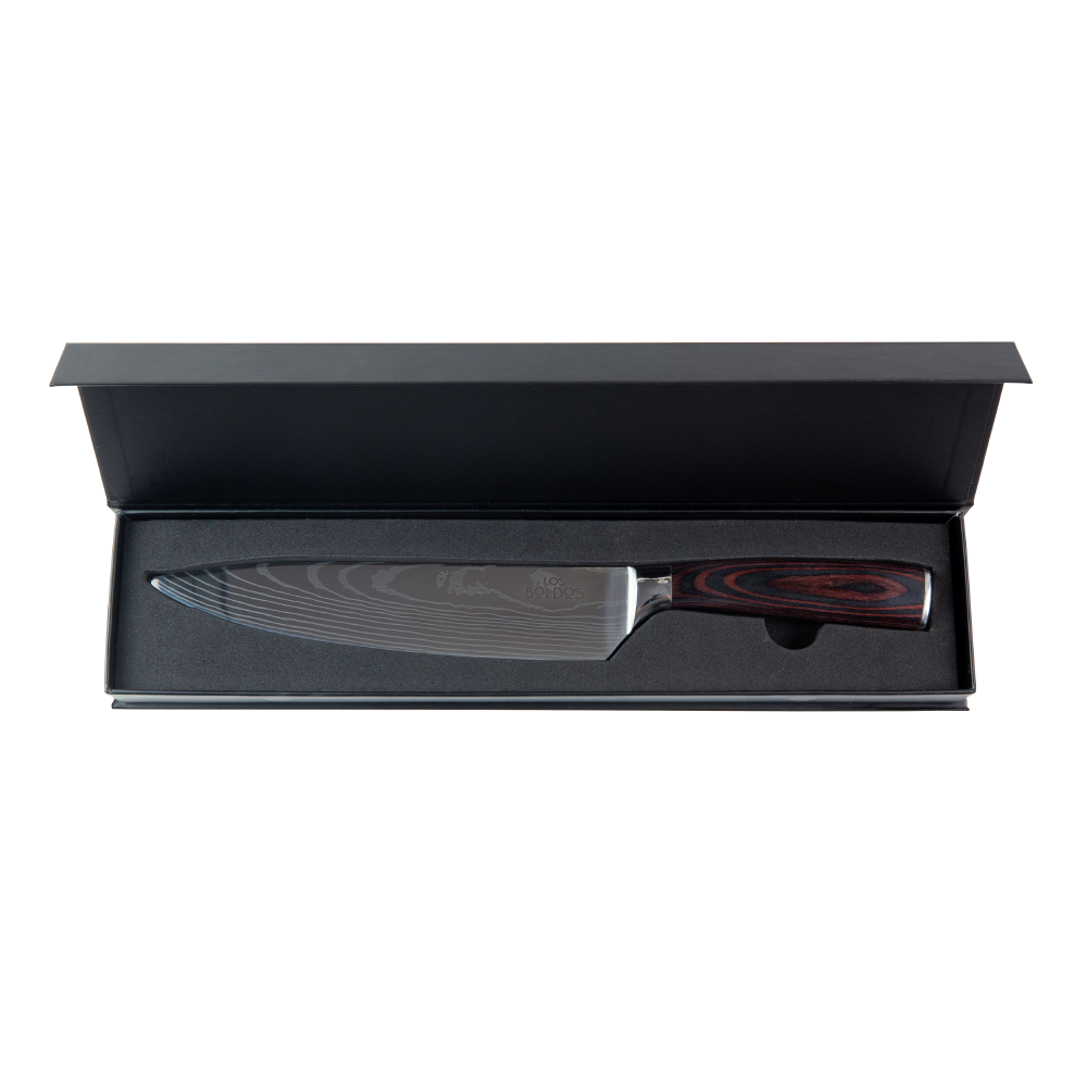 Cuchillo Chef Profesional 20 cm - Acero Inoxidable - Cocina Gourmet