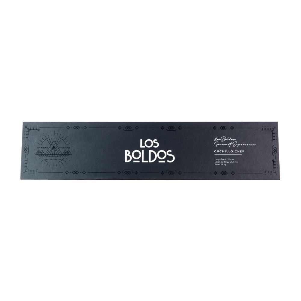 CUCHILLO CHEF LOS BOLDOS - HERRAMIENTA DE COCINA ELEGANTE Y DE ALTA CALIDAD