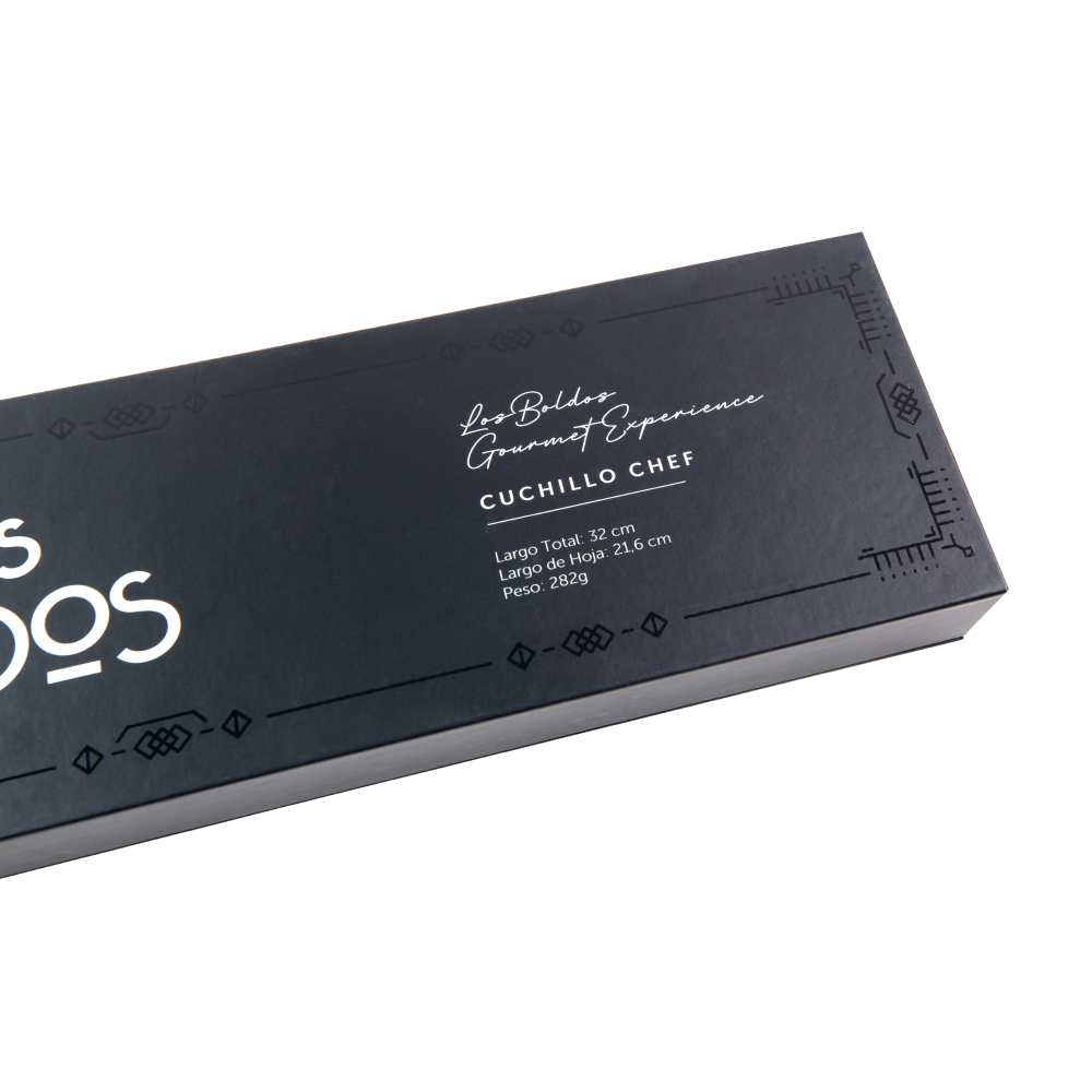 CUCHILLO CHEF LOS BOLDOS - HERRAMIENTA DE COCINA ELEGANTE Y DE ALTA CALIDAD