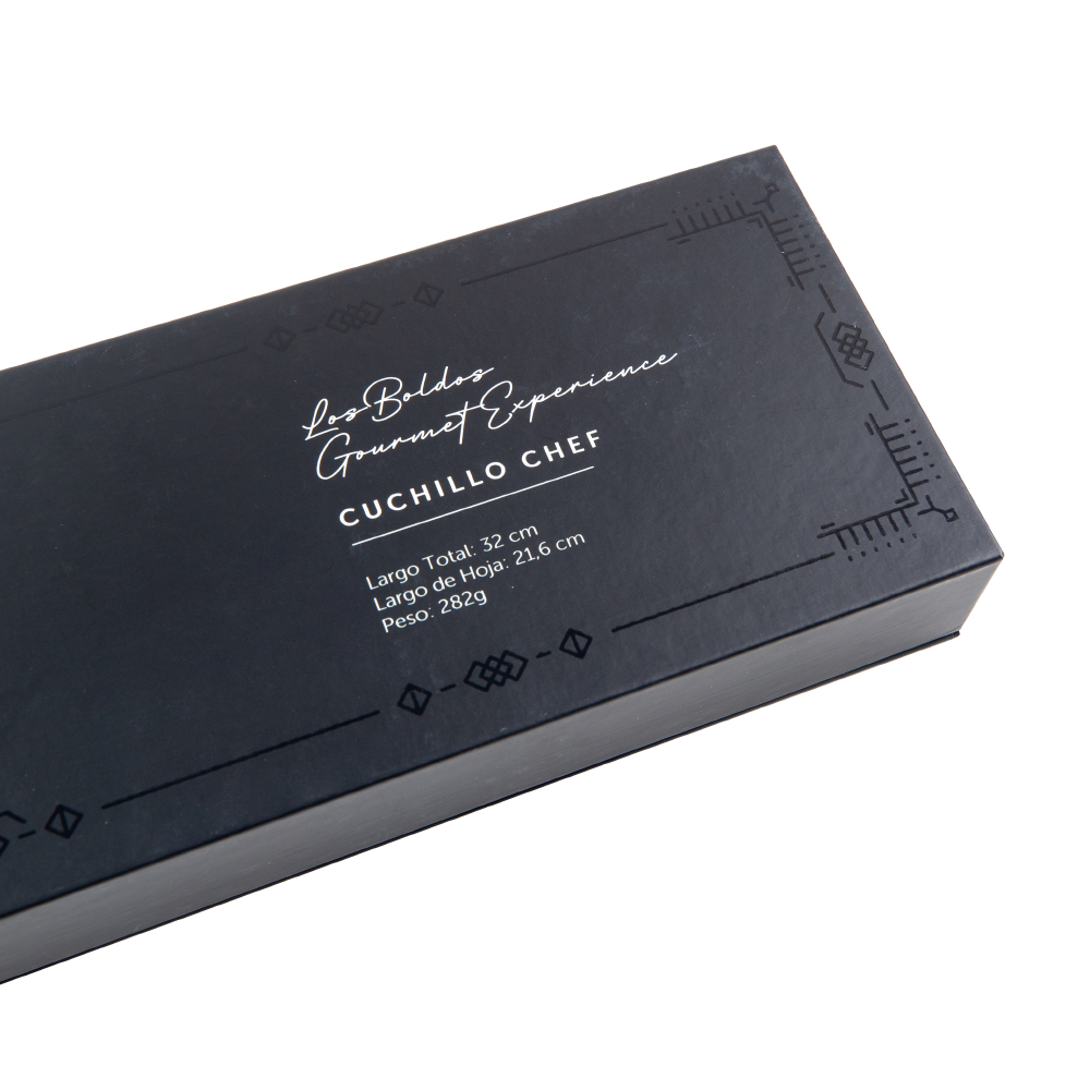 CUCHILLO CHEF LOS BOLDOS - HERRAMIENTA DE COCINA ELEGANTE Y DE ALTA CALIDAD
