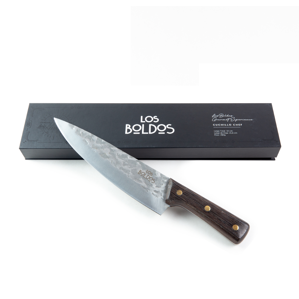 CUCHILLO CHEF LOS BOLDOS - HERRAMIENTA DE COCINA ELEGANTE Y DE ALTA CALIDAD