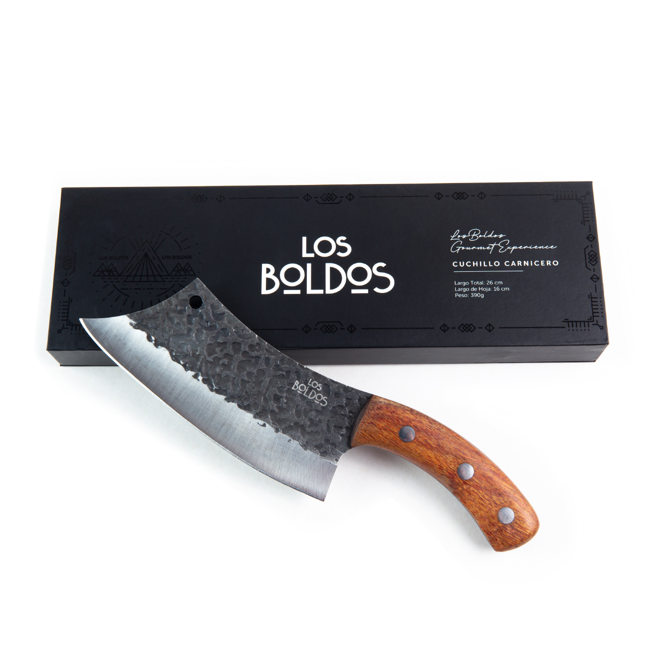 CUCHILLO CARNICERO LOS BOLDOS - HERRAMIENTA DE COCINA PROFESIONAL Y REGALO PERFECTO