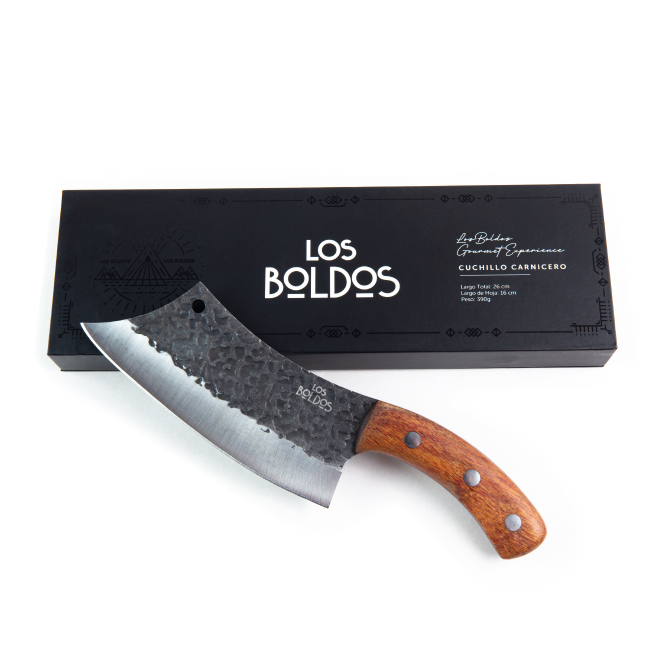 Cuchillo Carnicero I Los Boldos I 390g – Corrales del Sur Temuco