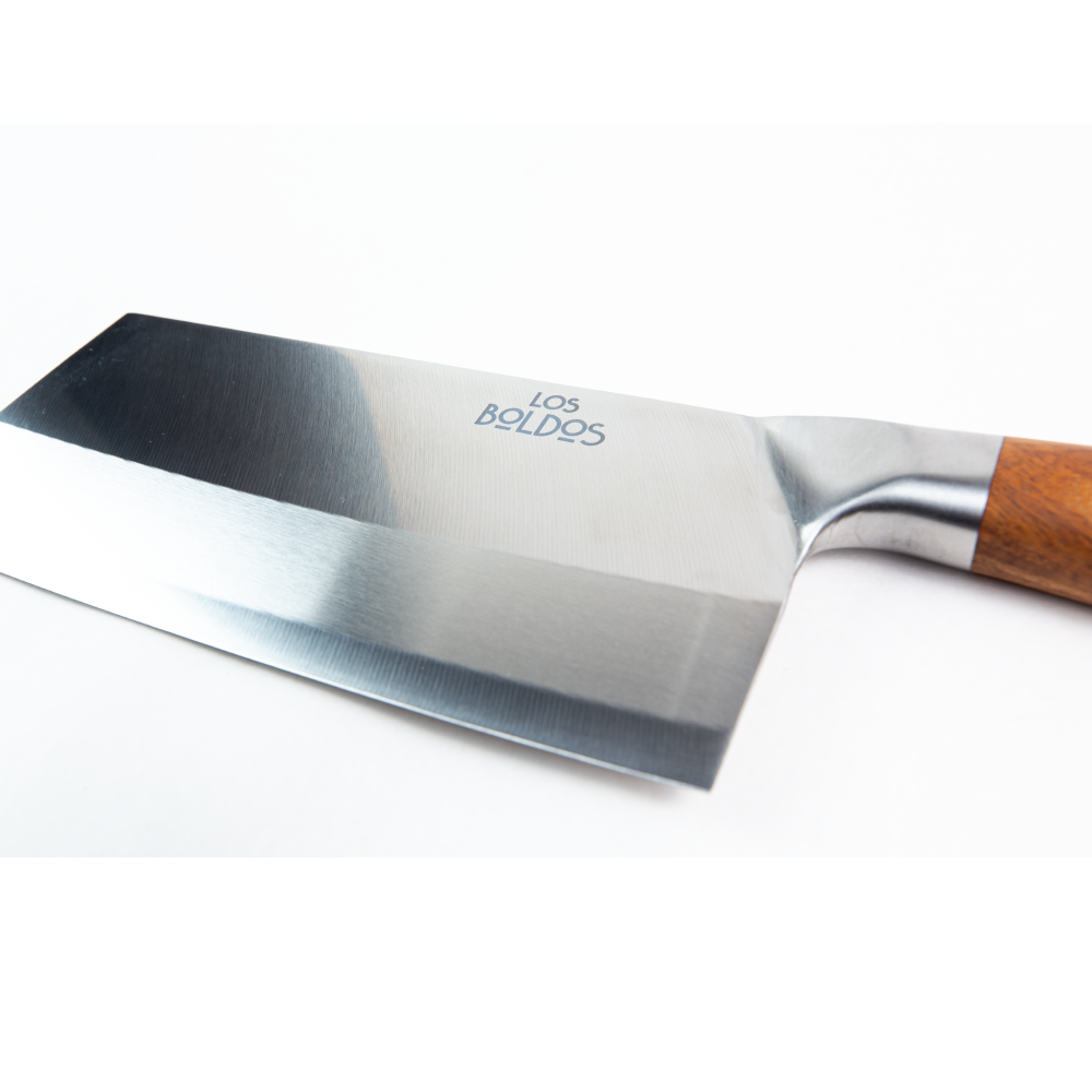 Cuchillo Hacha Los Boldos - Hoja Ancha de Acero 4Cr13 - 32 cm