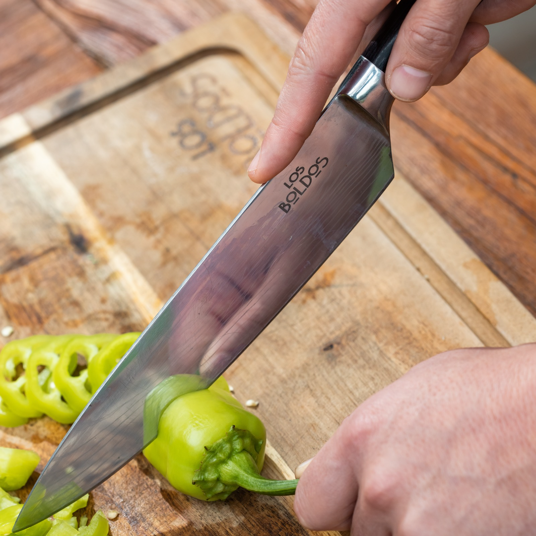 Cuchillo Chef Profesional 20 cm - Acero Inoxidable - Cocina Gourmet