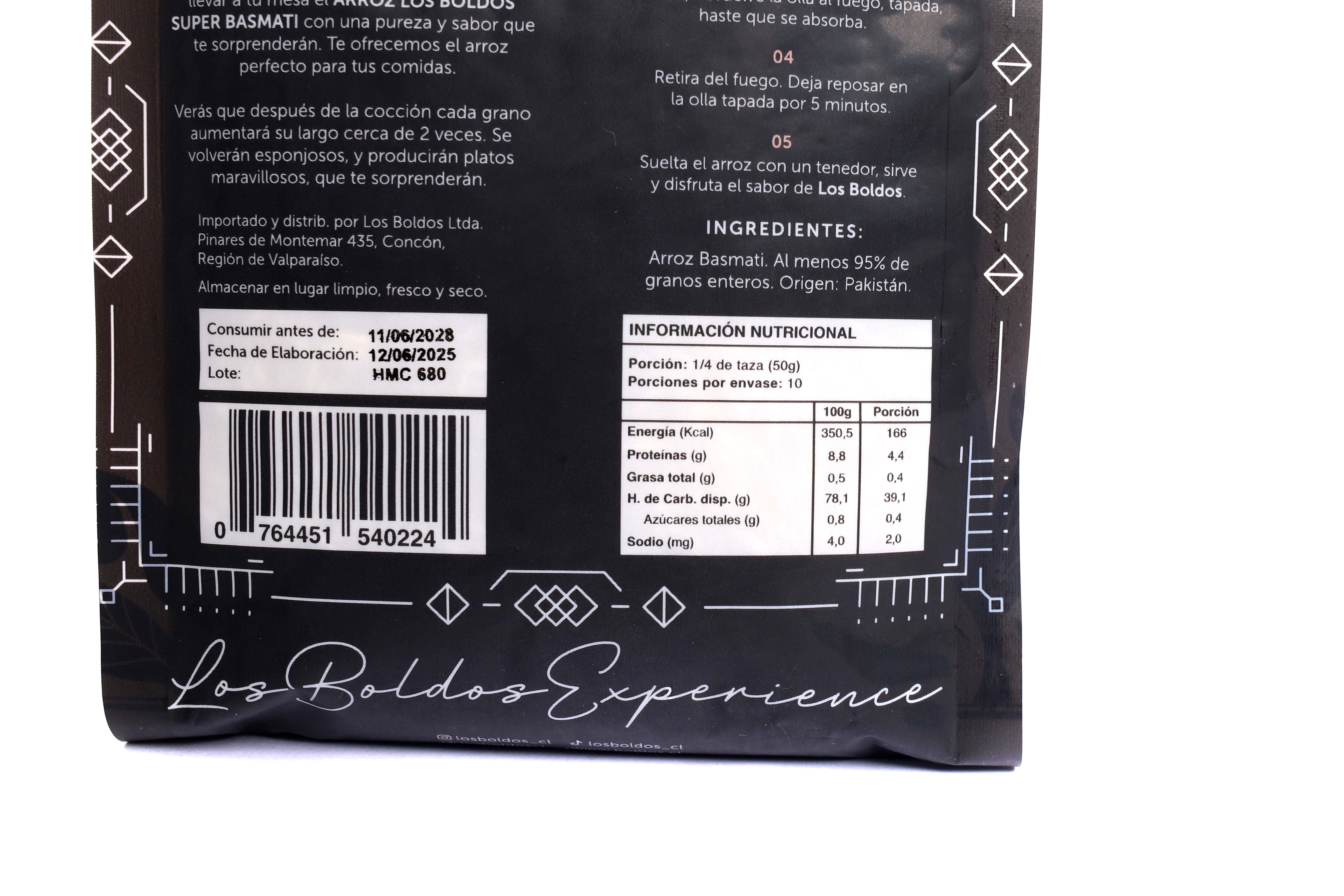 Arroz BASMATI - Doypack de 1 kg