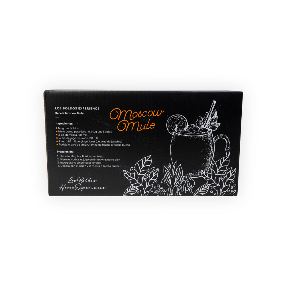 Set de 2 Mugs Tipo Cobre Los Boldos - Acero Inoxidable 304 - 500 ml