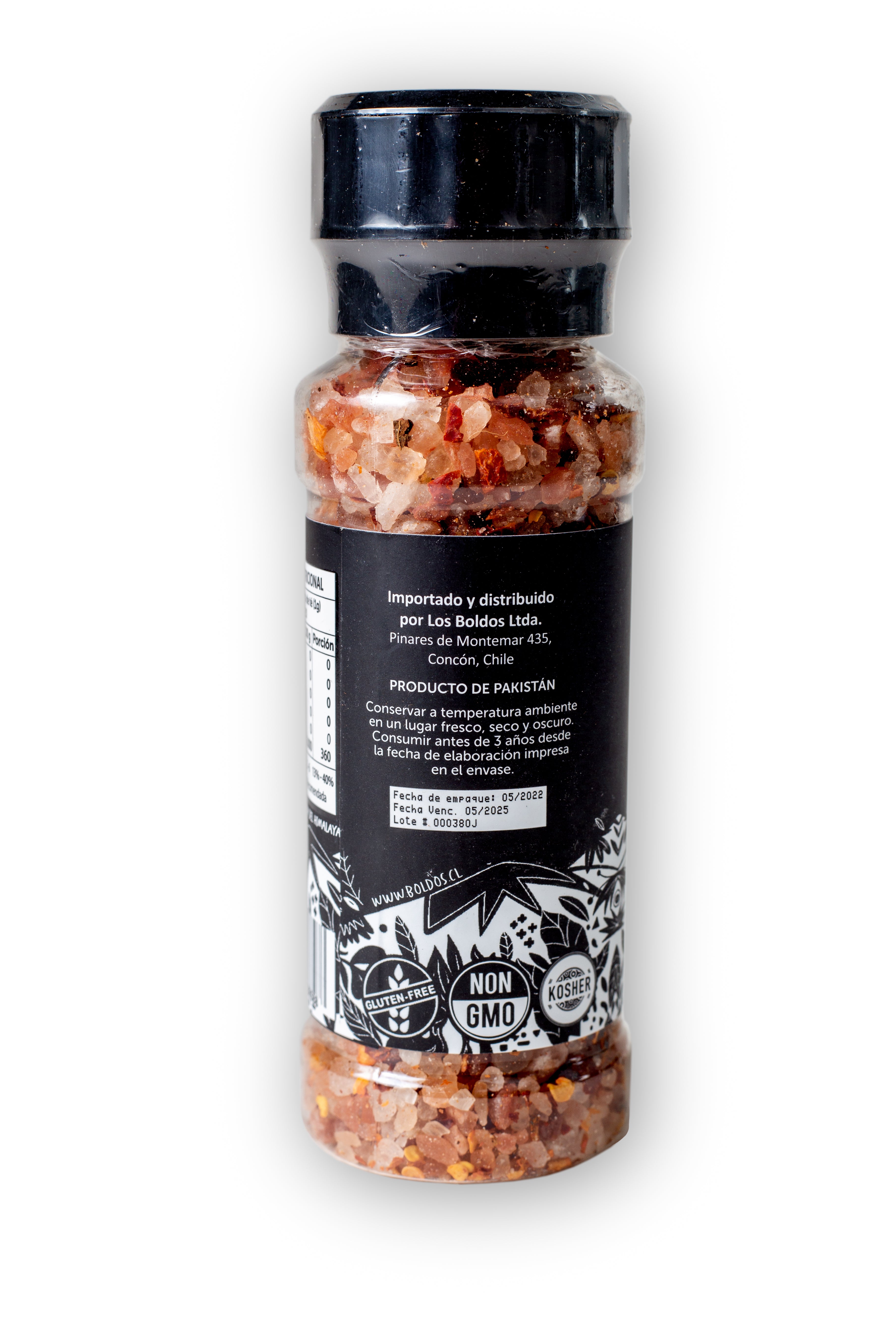 Molinillo Sal Del Himalaya + Ají Rojo