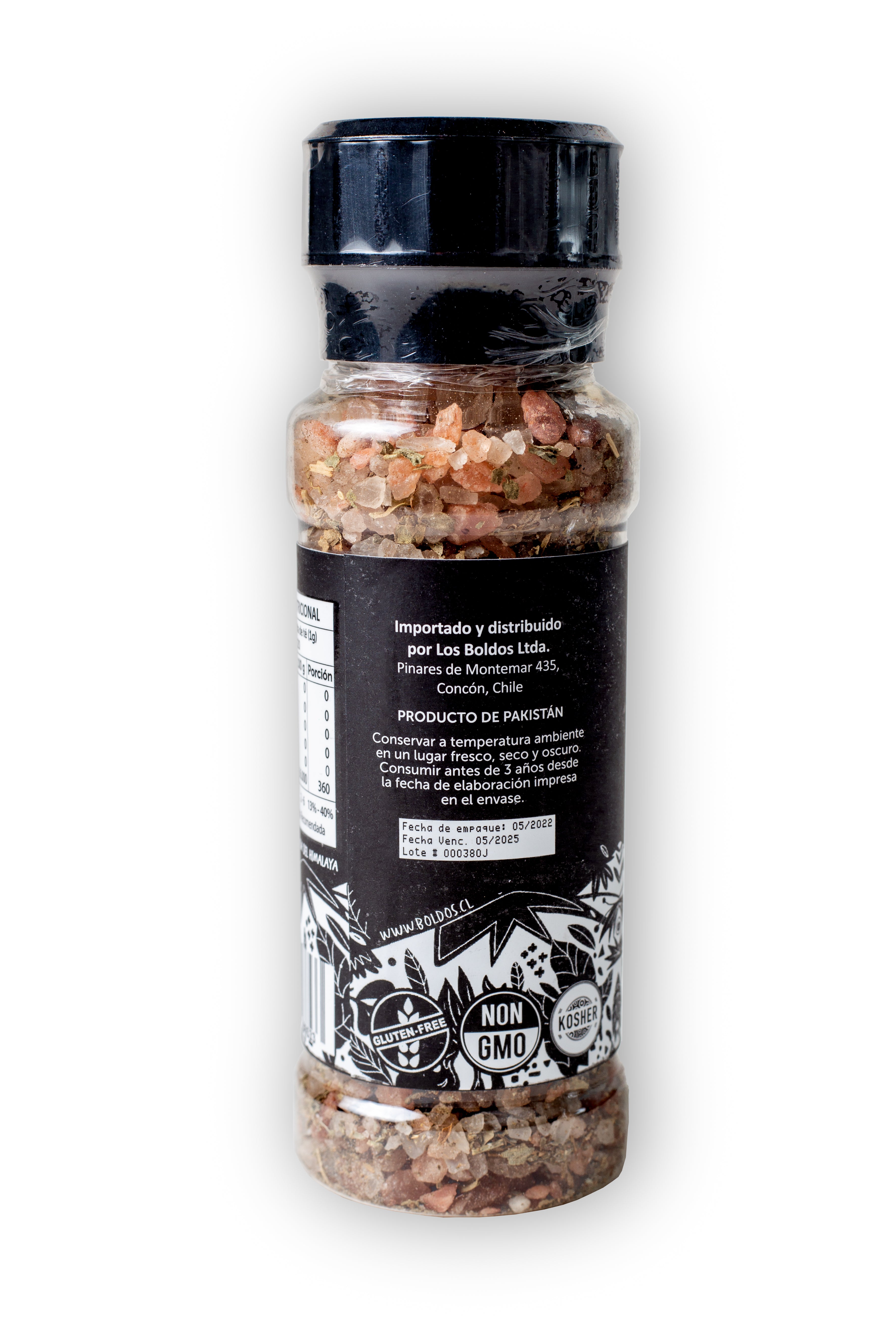 Molinillo Sal Del Himalaya + Albahaca