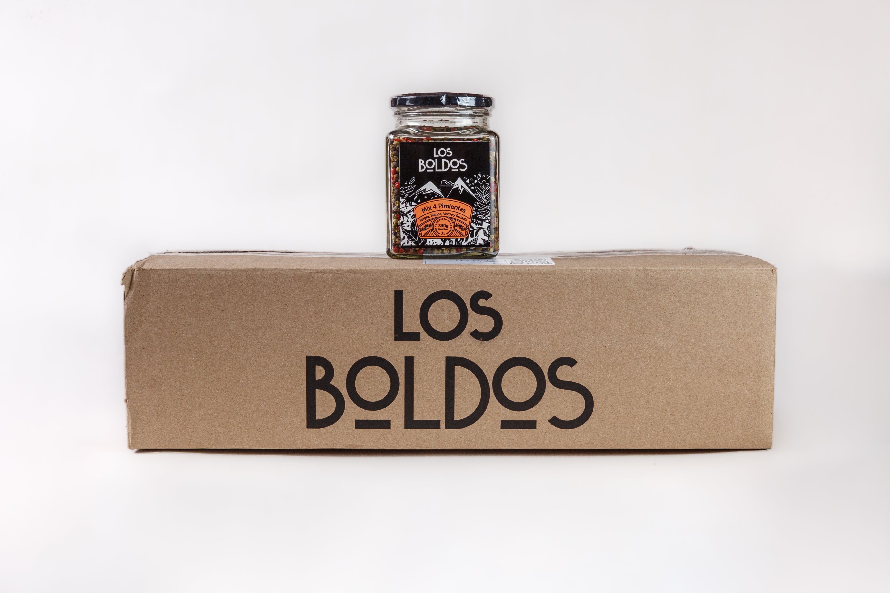 Mix 4 Pimientas - Frasco de 340 g para rellenar tu molinillo gourmet