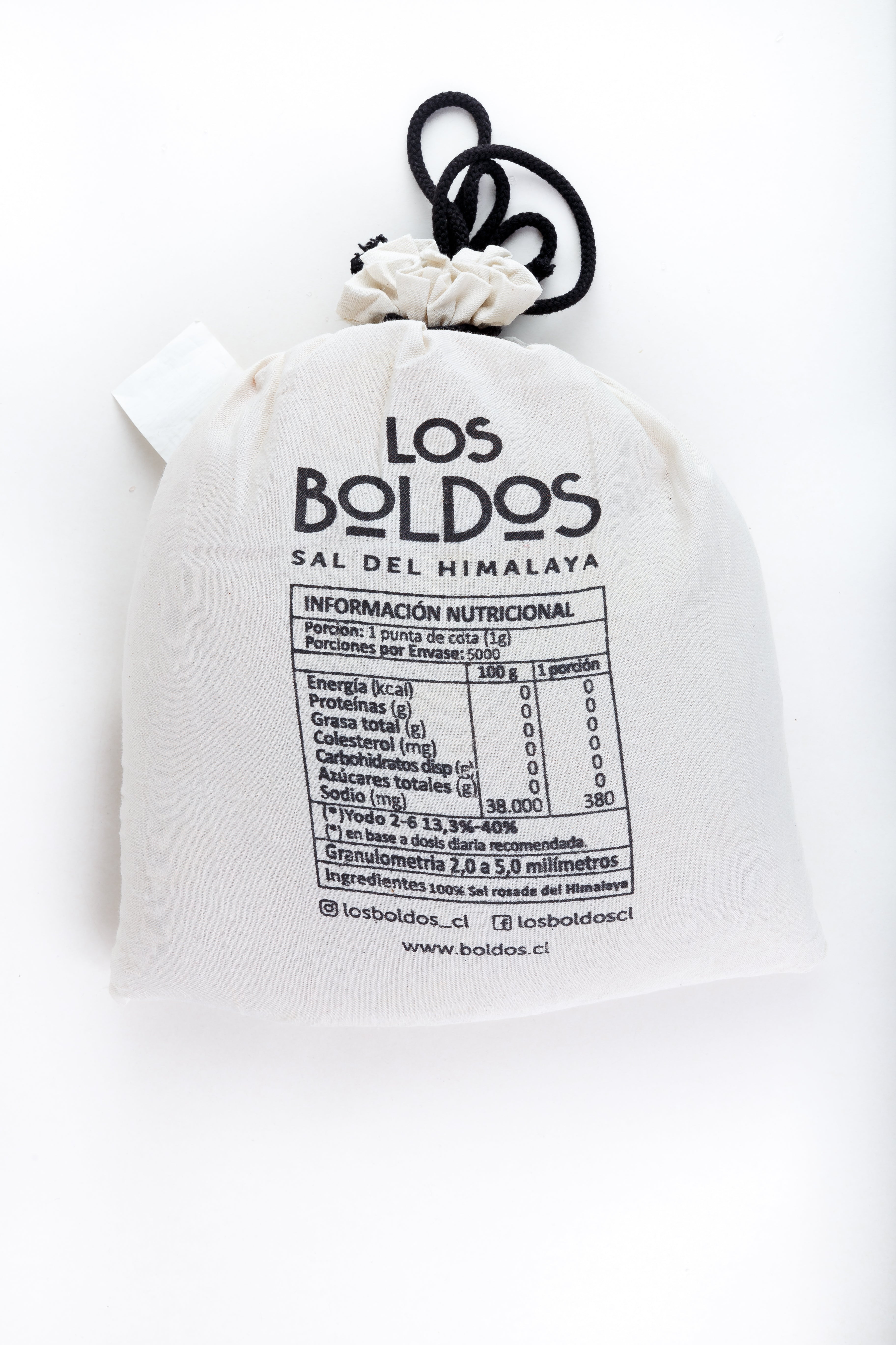 SAL DEL HIMALAYA GRUESA LOS BOLDOS - SACO DE 5 KG PARA USO GASTRONÓMICO