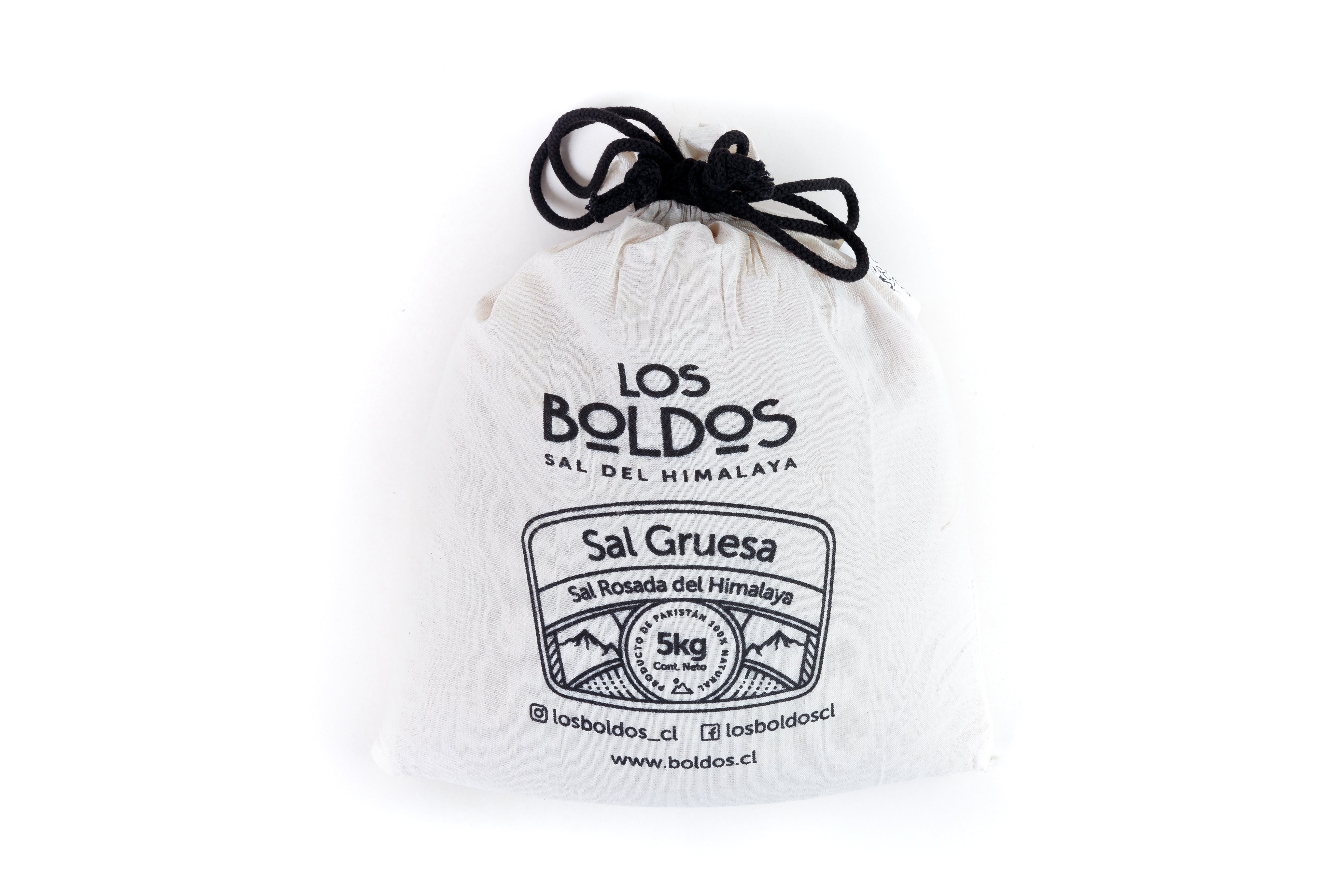 SAL DEL HIMALAYA GRUESA LOS BOLDOS - SACO DE 5 KG PARA USO GASTRONÓMICO