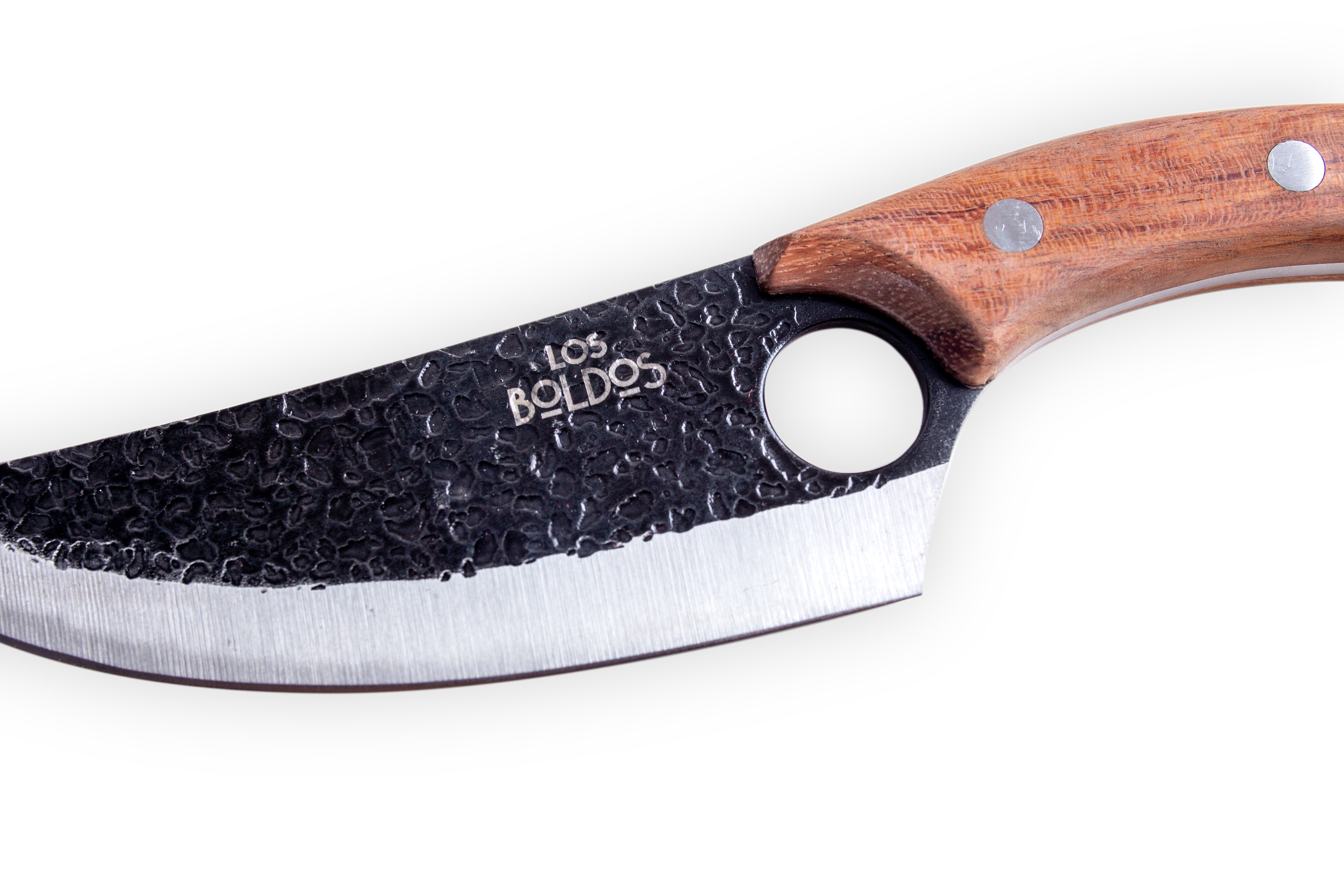 Cuchillo Carnicero Los Boldos - 260 g - Acero 5Cr13 con Mango de Madera
