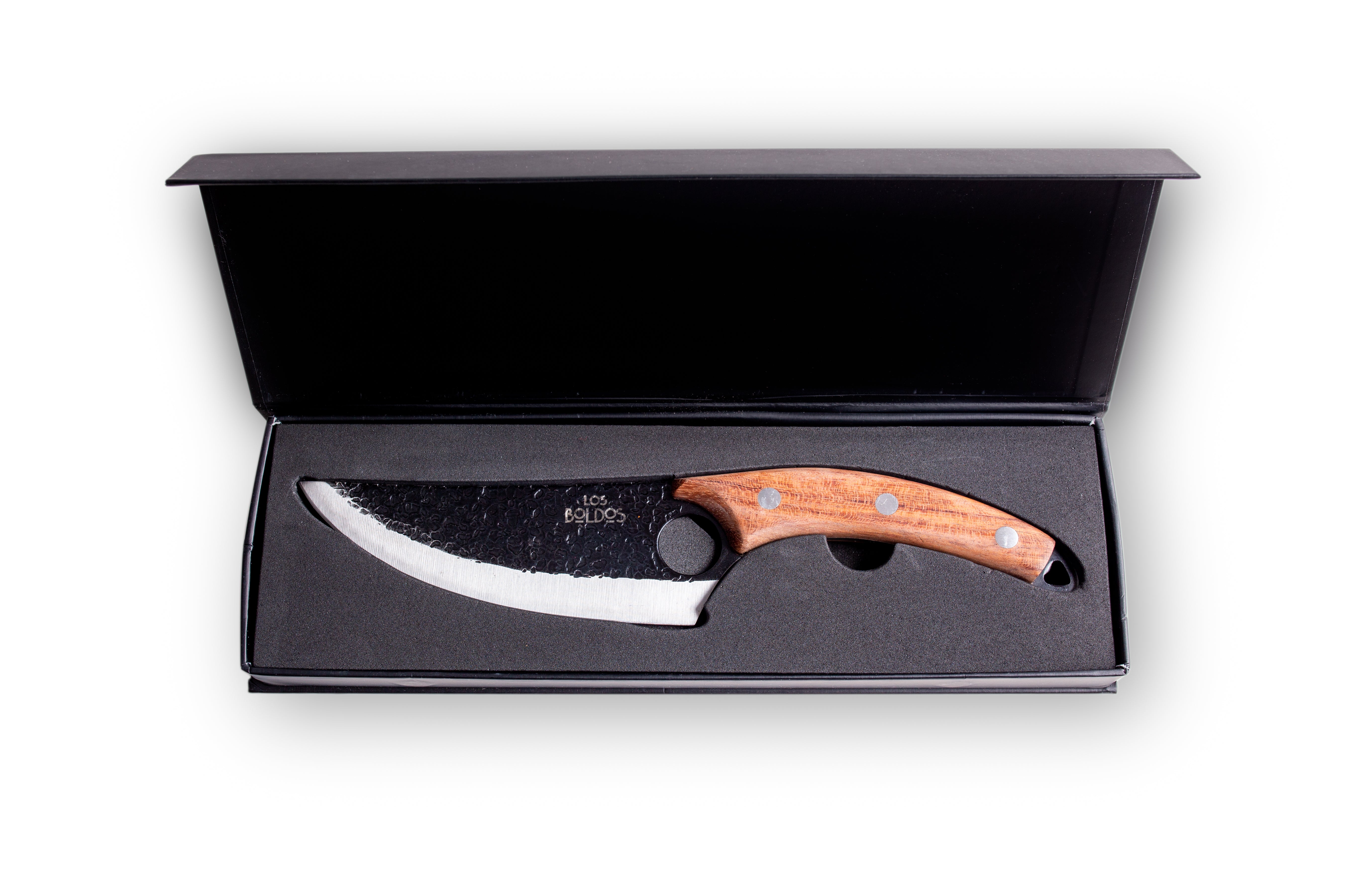 Cuchillo Carnicero Los Boldos - 260 g - Acero 5Cr13 con Mango de Madera