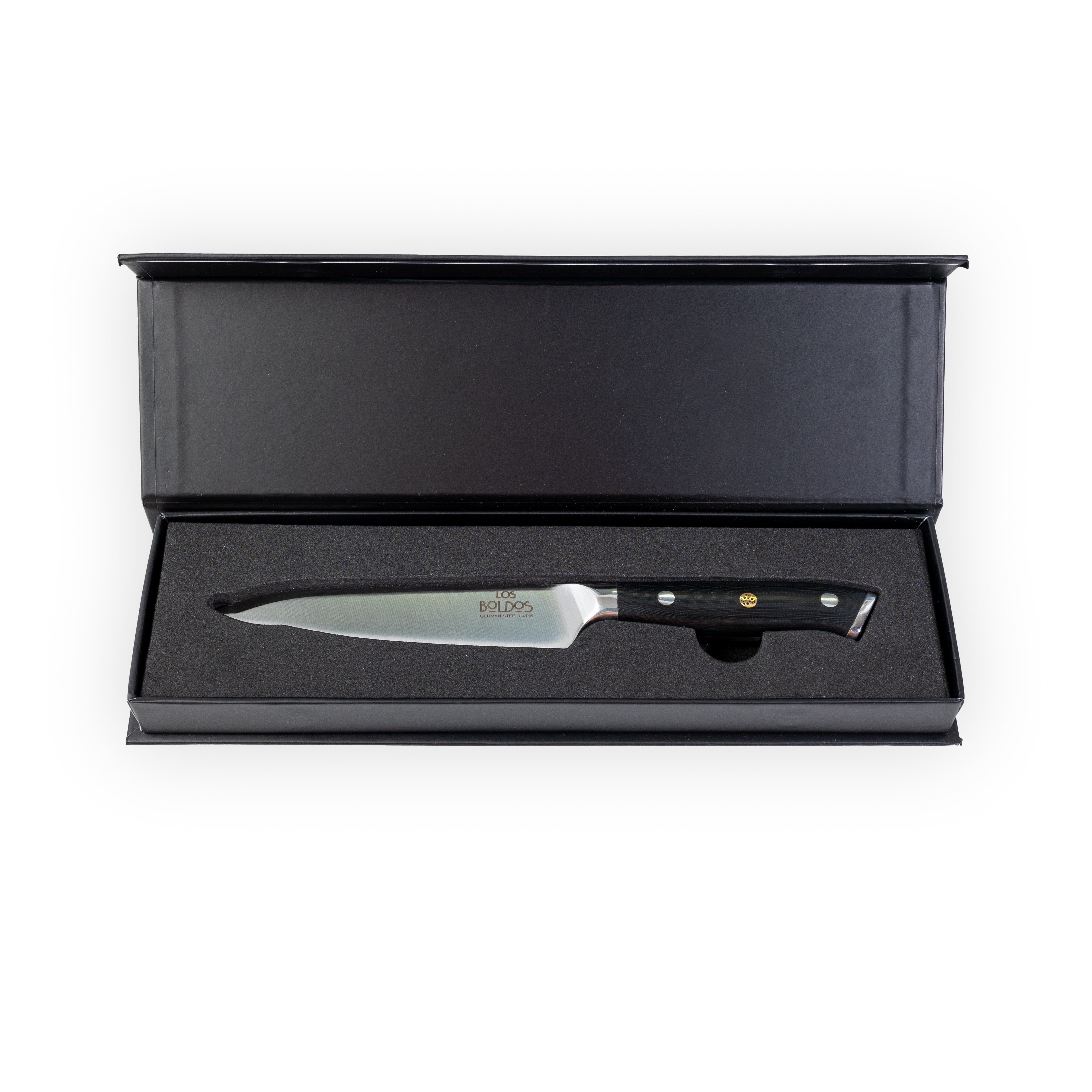 Cuchillo de Cocina en Acero Alemán - Precisión, balance y filo profesional en tu mano