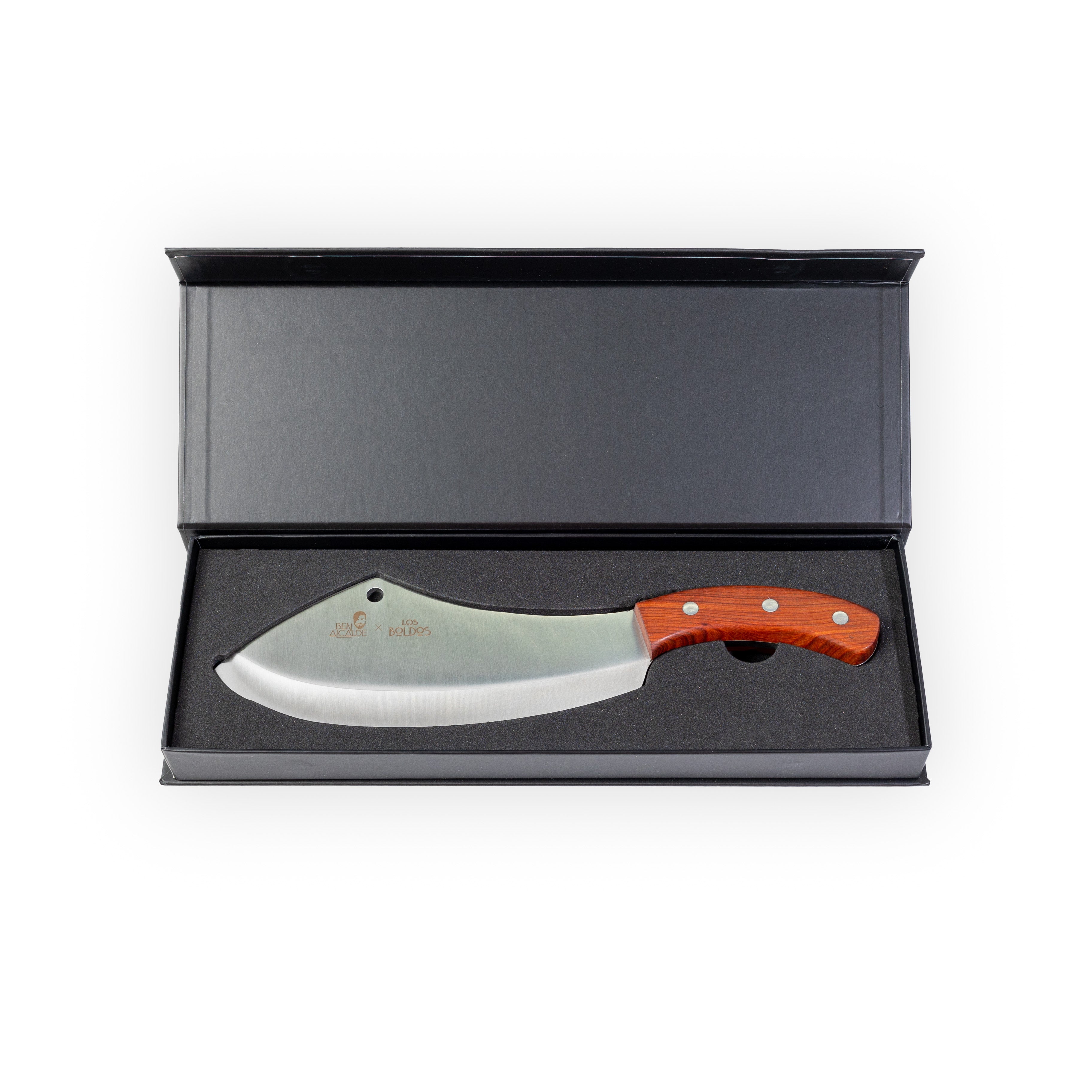 Cuchillo Carnicero Ben Alcalde 30 cm - Acero 5Cr15 con Mango de Madera