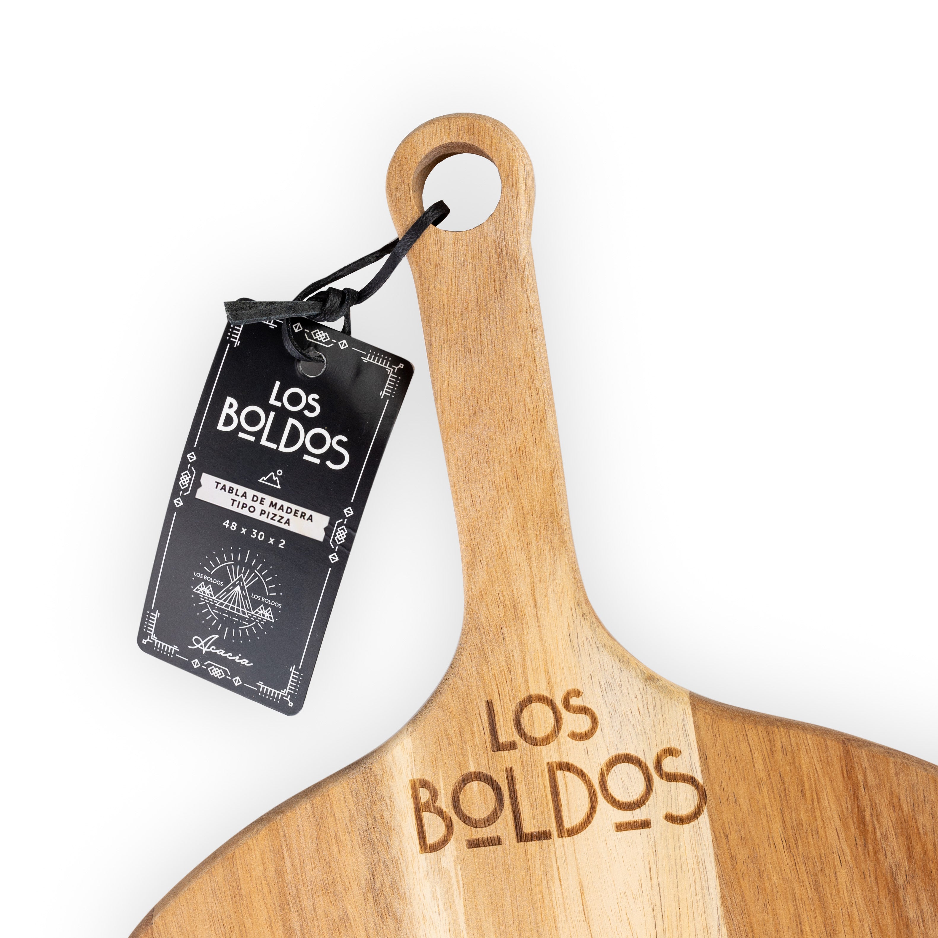 Tabla de Acacia Tipo Pizza – 50 cm