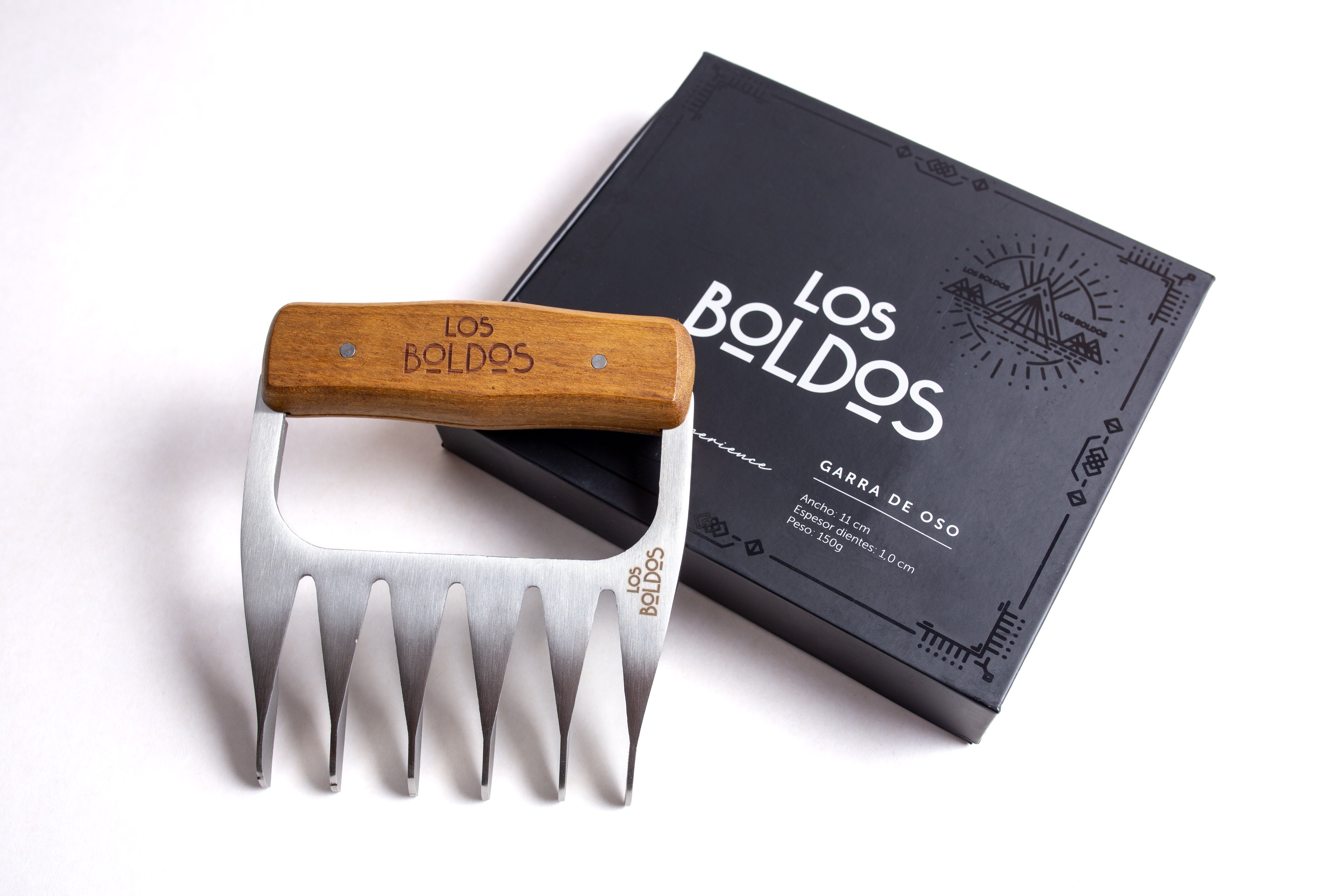 Garra de Oso Los Boldos - 100% Acero Inoxidable