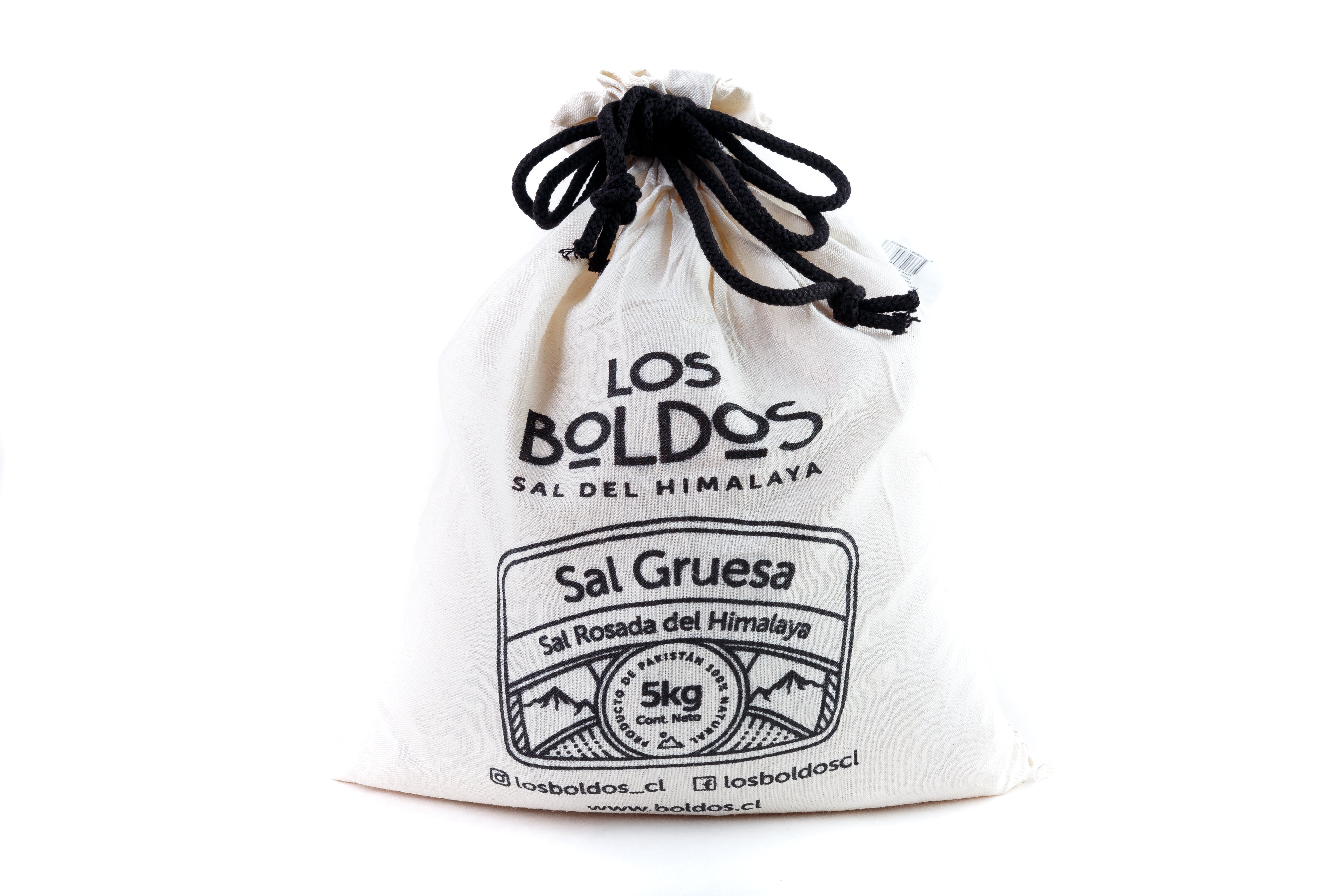 SAL DEL HIMALAYA GRUESA LOS BOLDOS - SACO DE 5 KG PARA USO GASTRONÓMICO