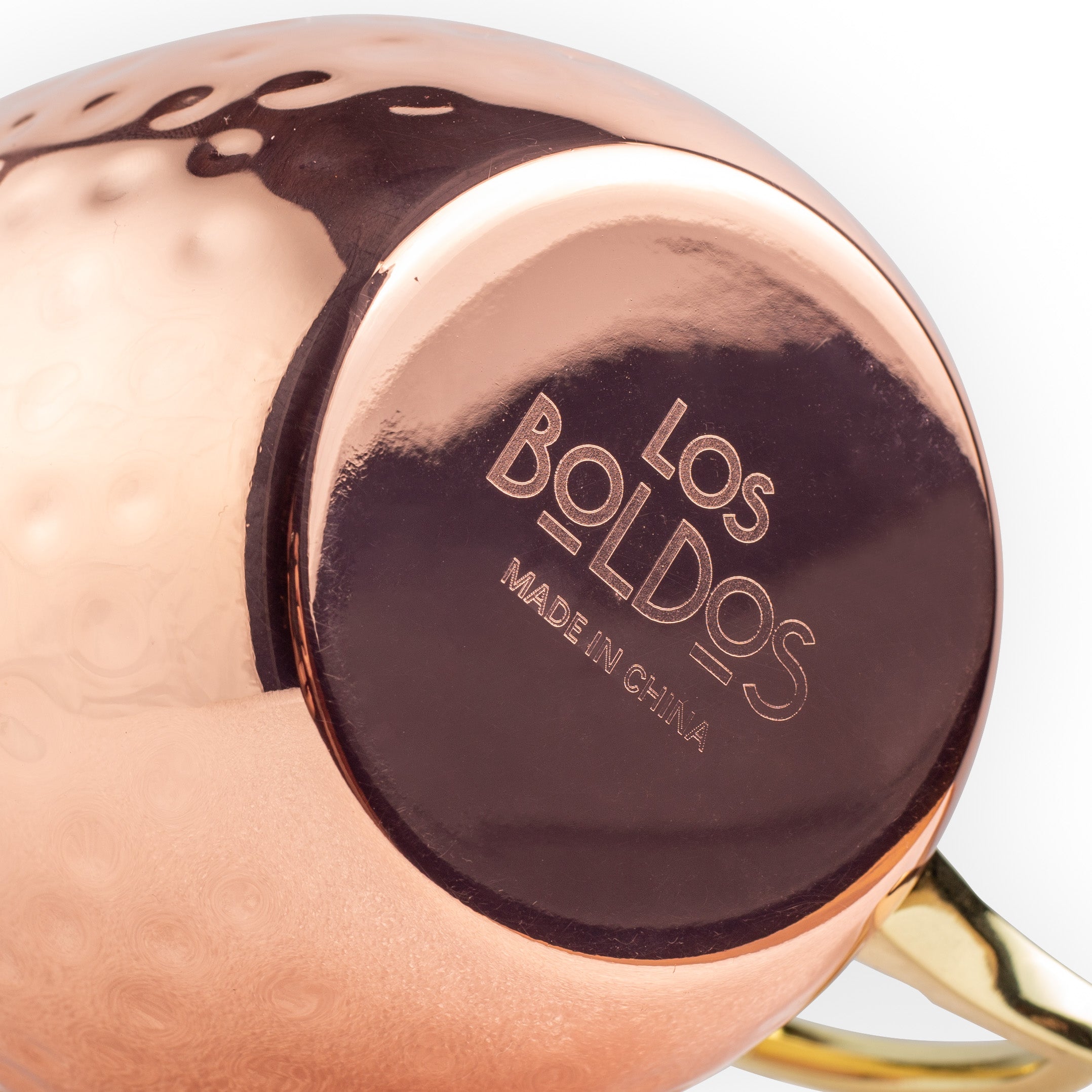 Set de 2 Mugs Tipo Cobre Los Boldos - Acero Inoxidable 304 - 500 ml