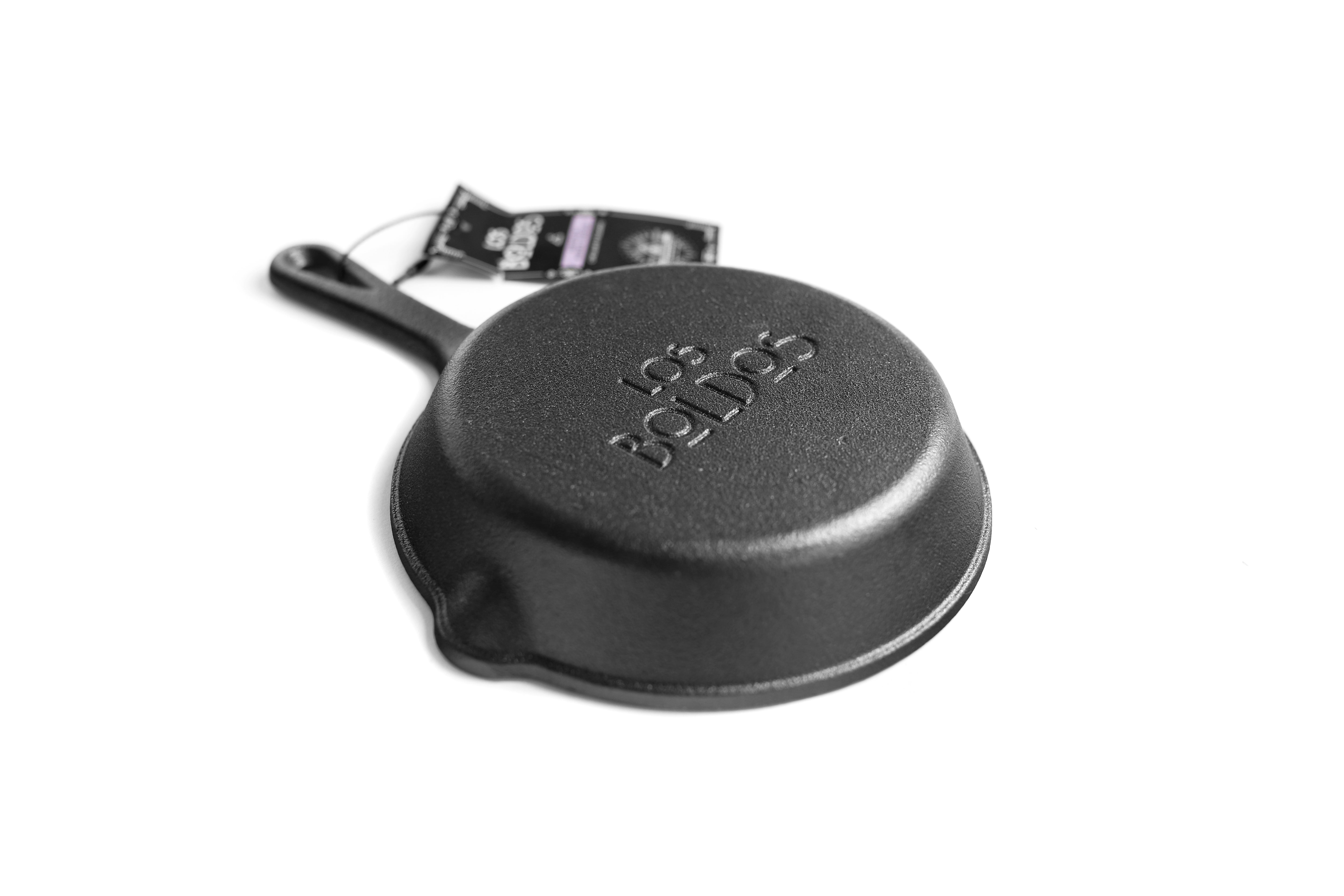 Sartén de Hierro Fundido Circular - Ideal para Provoletas (16 cm)