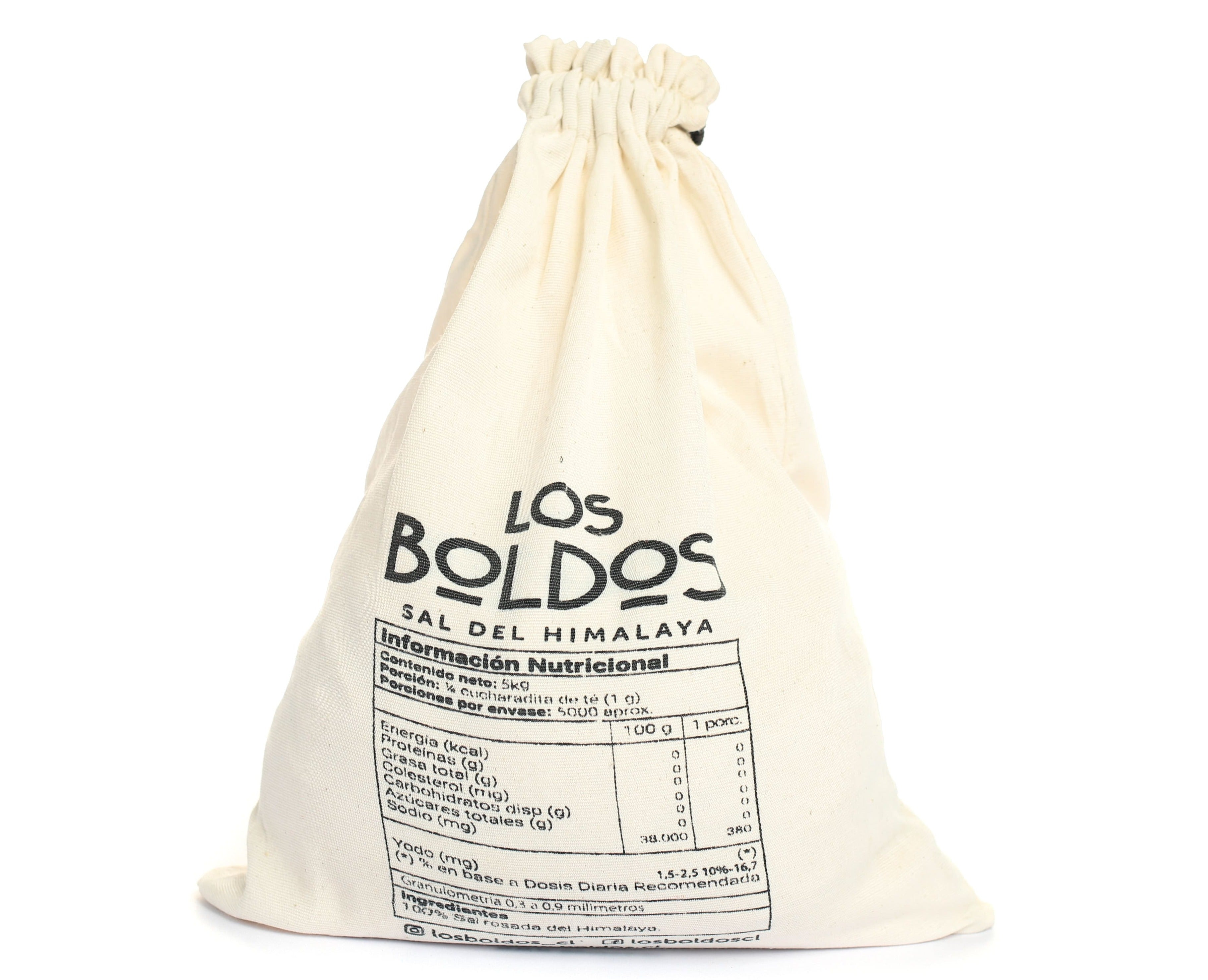 Sal Rosada del Himalaya 5 kg - Granulación Fina 0,2-0,8 mm - Producto Natural de Pakistán