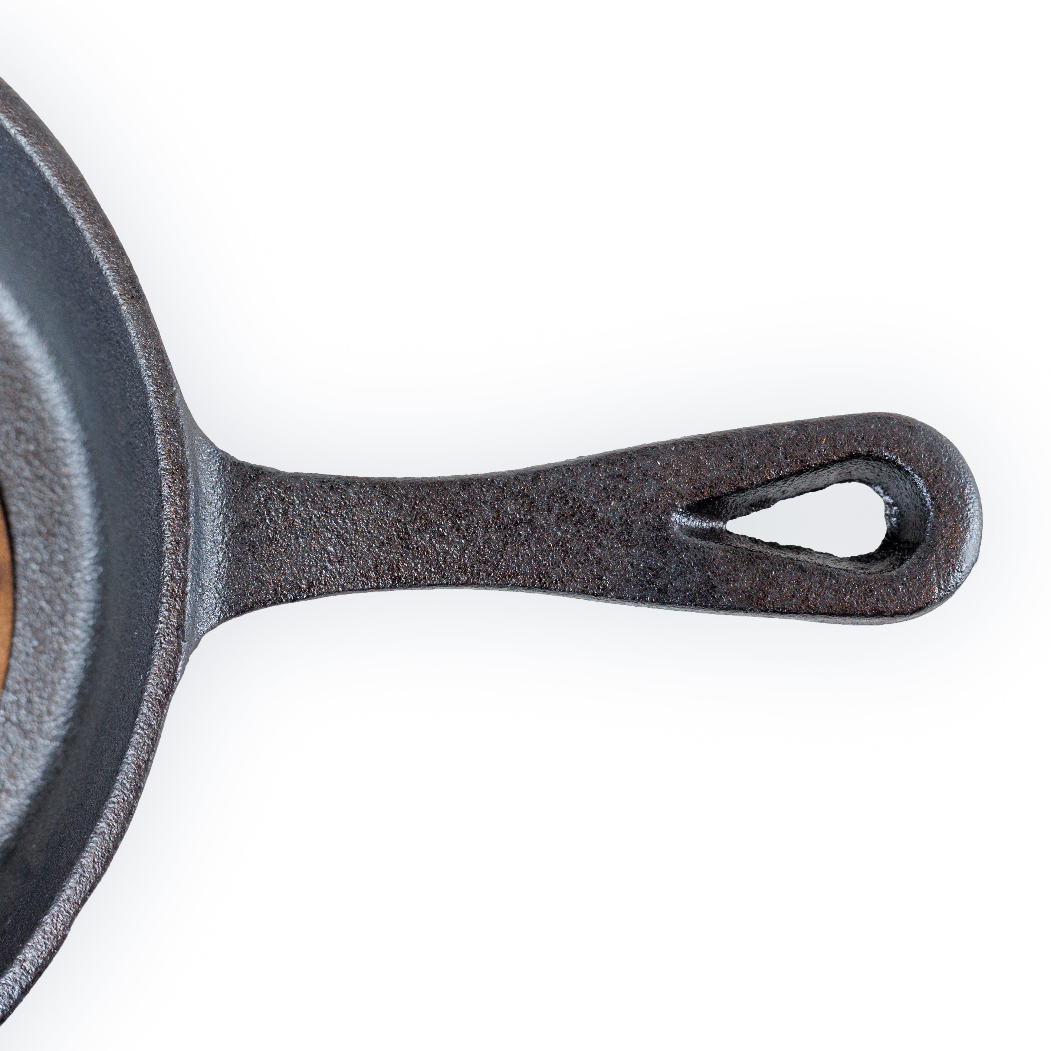 Sartén de Hierro Fundido Circular - Ideal para Provoletas (16 cm)