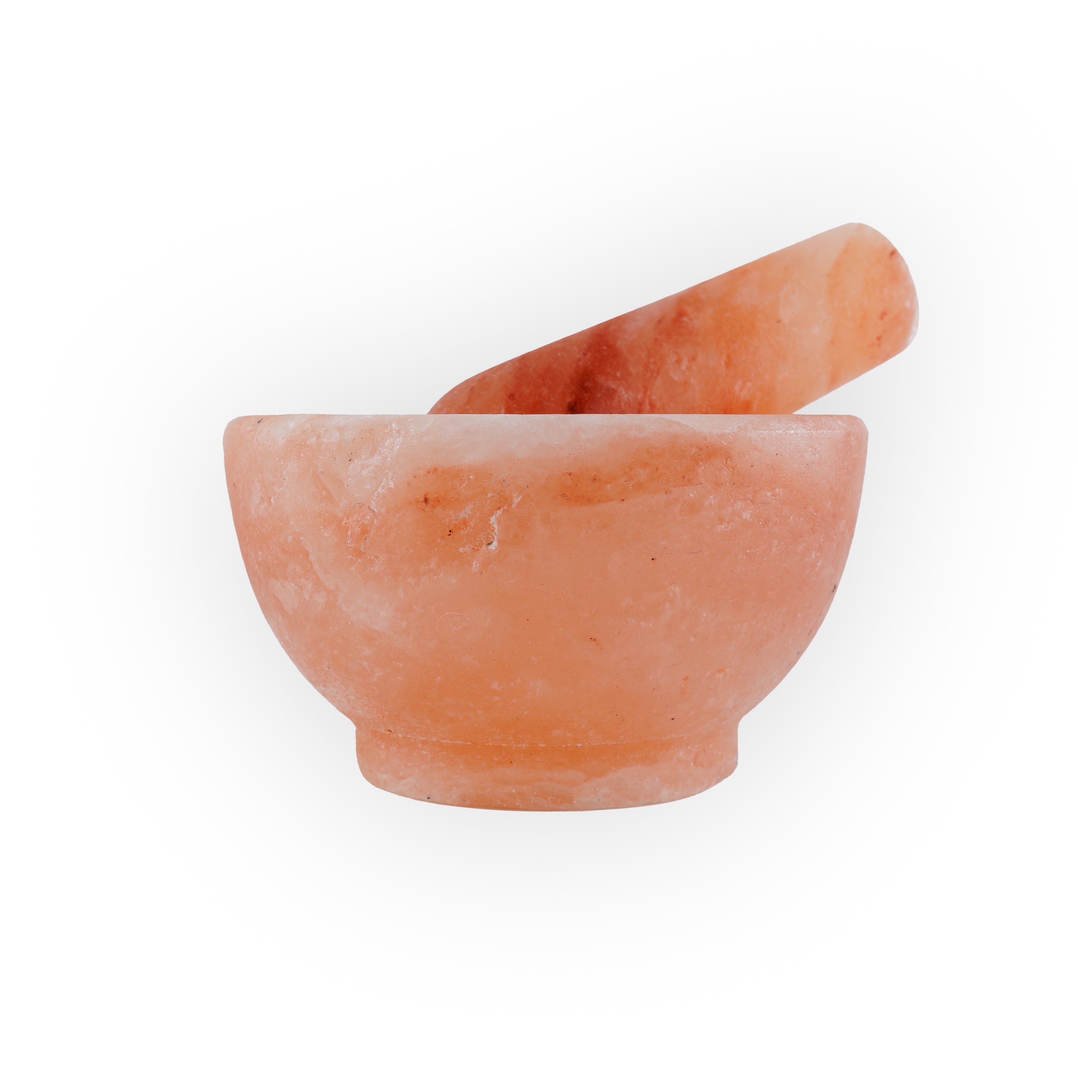 MORTERO DE SAL ROSADA DEL HIMALAYA LOS BOLDOS - ARTESANAL, FUNCIONAL Y DECORATIVO