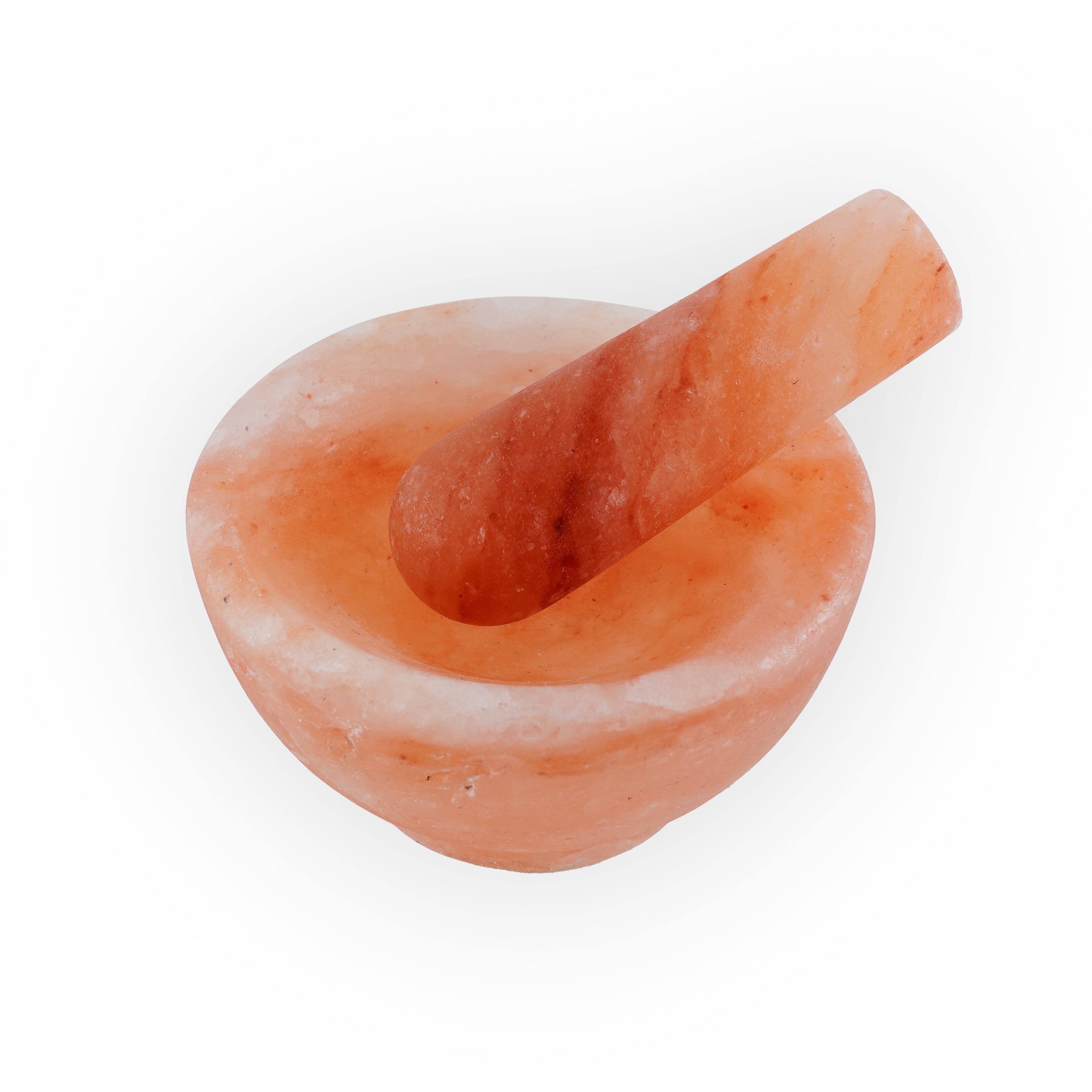 MORTERO DE SAL ROSADA DEL HIMALAYA LOS BOLDOS - ARTESANAL, FUNCIONAL Y DECORATIVO