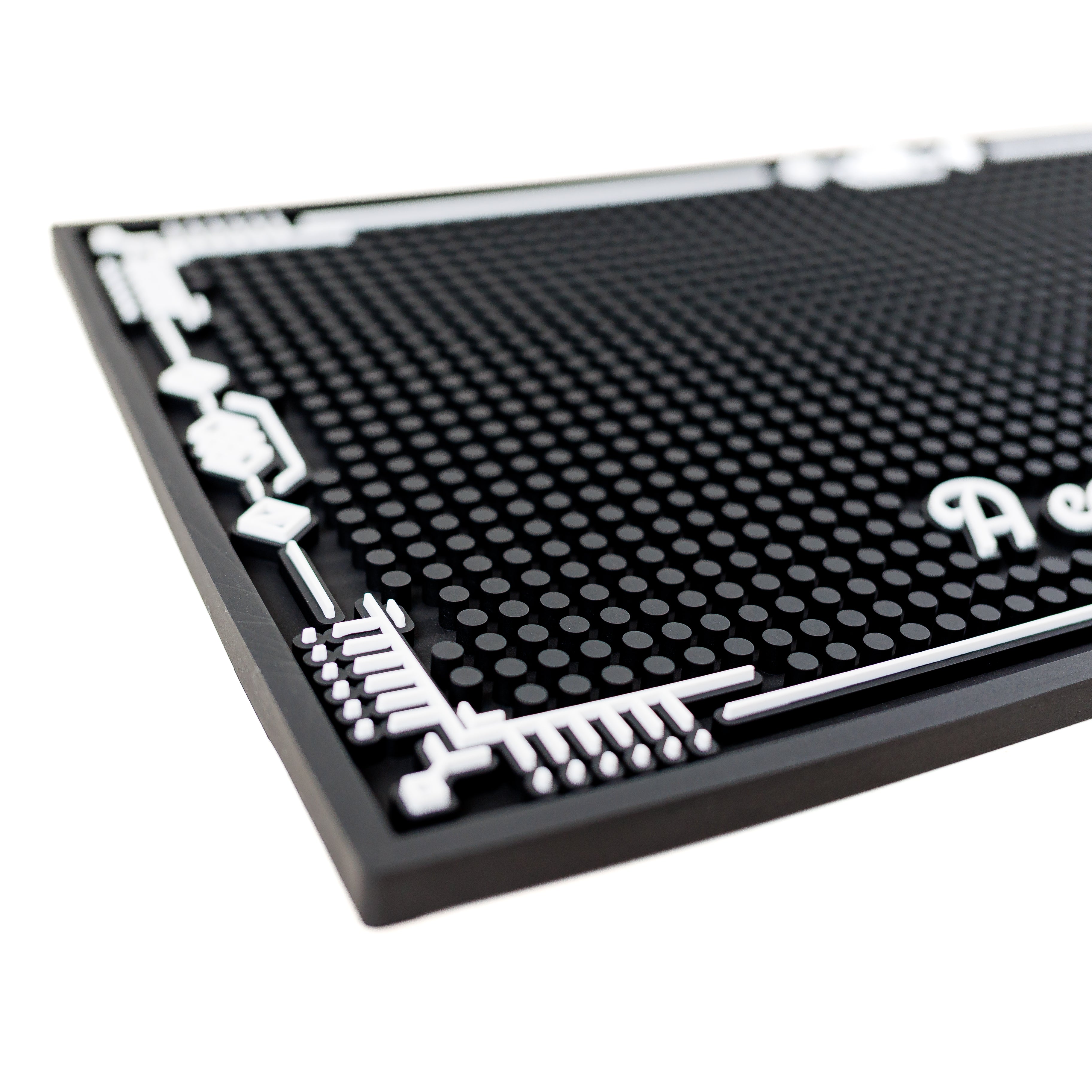 Tapete de Silicona para Bar - MAT Java Drinks Profesional 50x25 cm - Antideslizante y Resistente