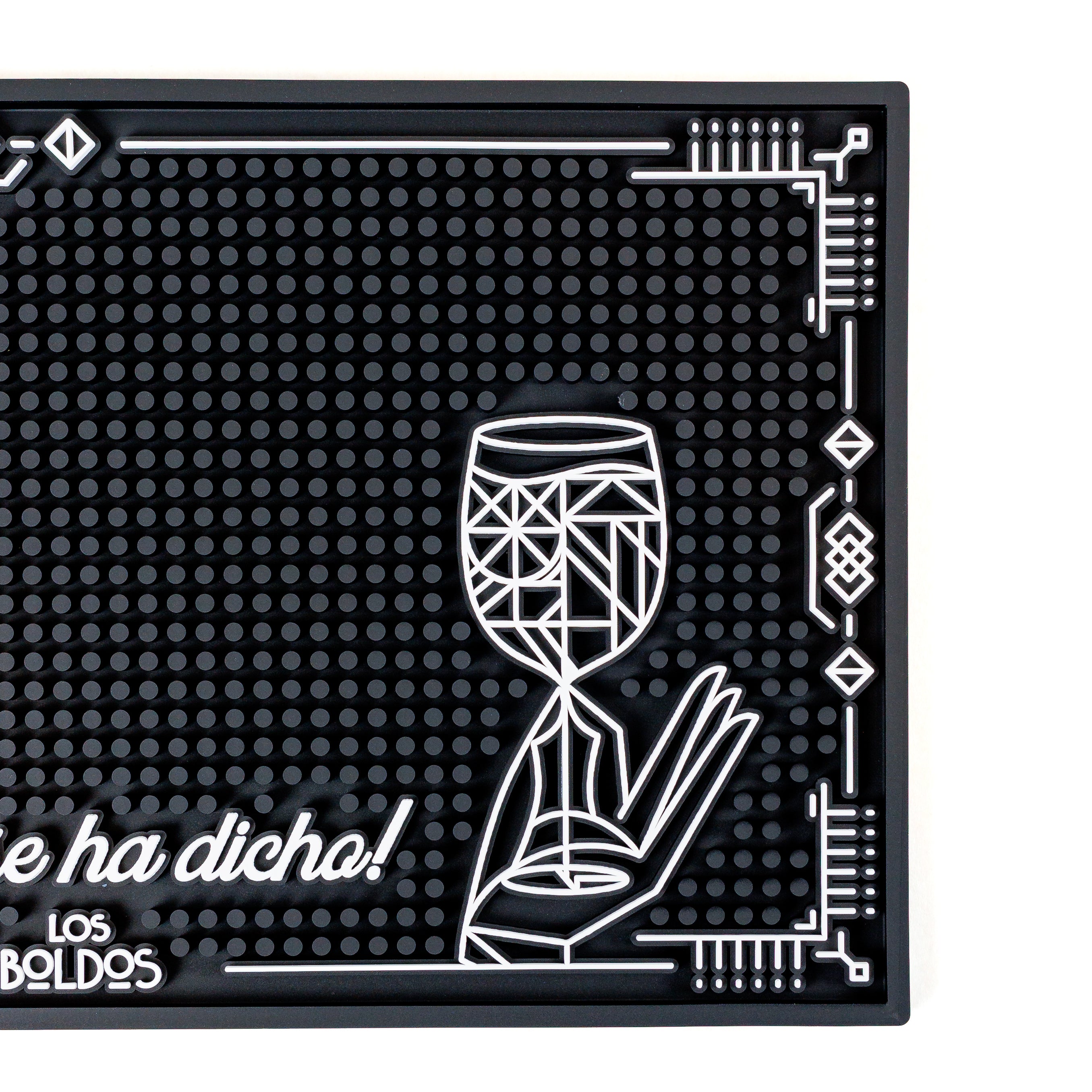 Tapete de Silicona para Bar - MAT Java Drinks Profesional 50x25 cm - Antideslizante y Resistente